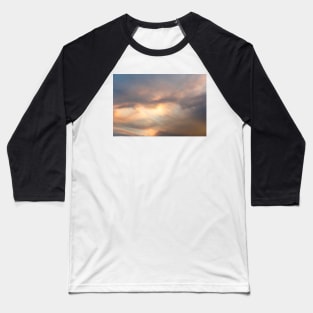 Heavenly Summer Sunset Sky Baseball T-Shirt